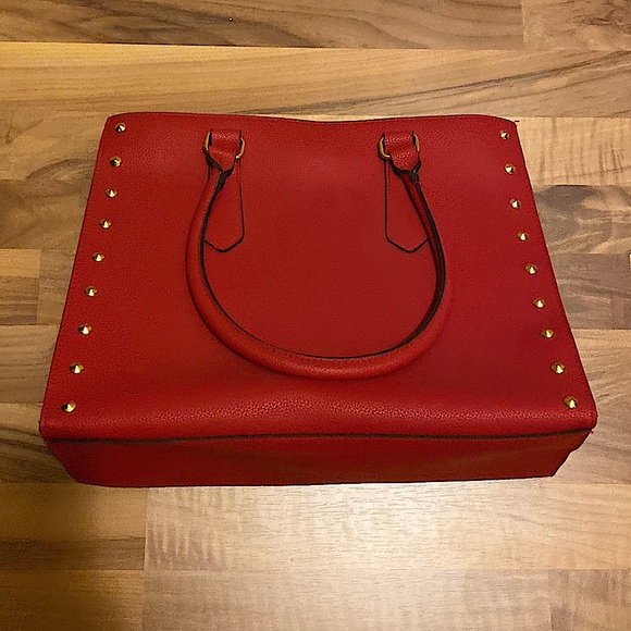 Red Purse Bag with snap closure - Picture 1 of 3